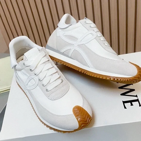 Loewe Women’s White Sneakers - Picture 3 of 5